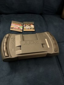 Atari Lynx Handheld Console with 2 Games, Tested & Working