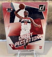 2024-25 Panini Donruss - Great X-Pectations Alexandre Sarr #20 Winter (RC)