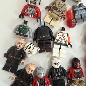 Lego 75017 9515 7752 75019 75040 75199 75286 75082 7676 Star Wars Minifigure Lot