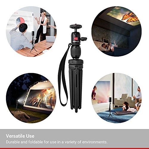 Anker NEBULA Capsule Series Adjustable Tripod Stand, Compact, Aluminum Alloy - Photo 2/5