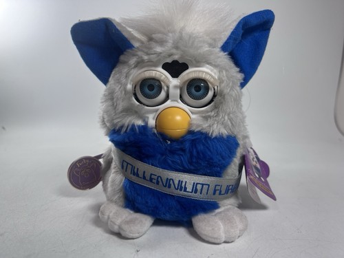 Furby Millennium Y2K Special Limited Edition 1999 mit Etikett getestet funktioniert