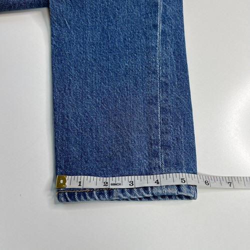 Levi's Premium Women's Grunge Overalls Denim Blue Full Length Workwear Size XXS - Picture 17 of 18