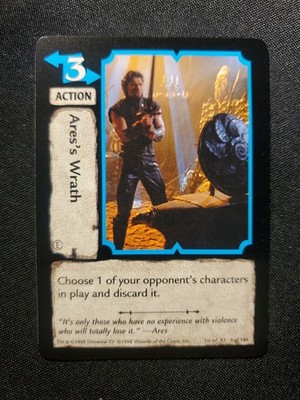 Xena TCG Ares's Wrath 1st Edition 6 Of 180 NM CCG Warrior Princess See Pics *