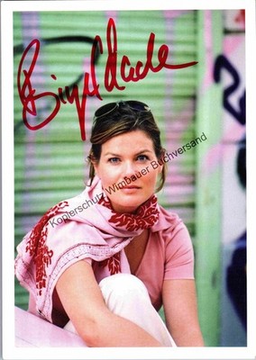 Original Autogramm Birge Schade /// Autograph signiert signed signee Schade, Bir