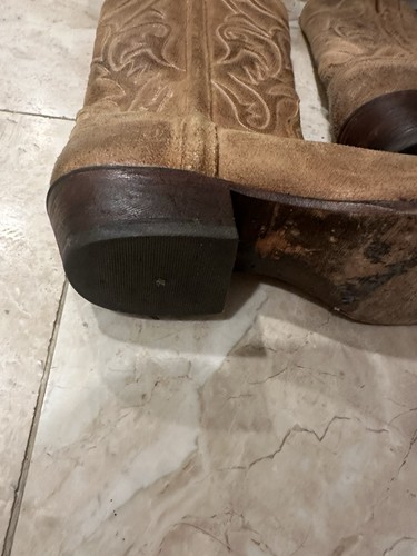 Vintage FRYE Herren Größe 13 D Stiefel Cowboy Western Leder - Bild 5 von 8