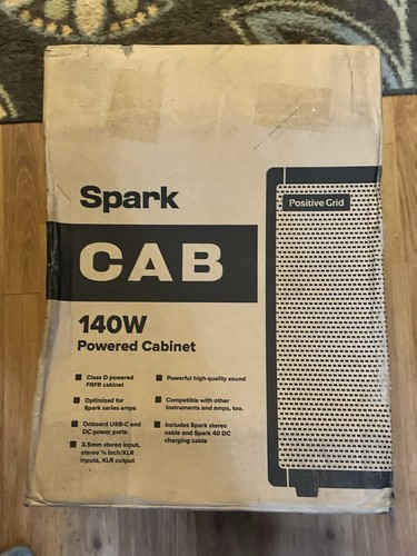 Positive Grid Spark CAB Powered FRFR Speaker Cab Black