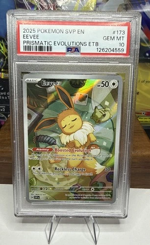 Eevee 173 Sv: Scarlet & Violet Promo Cards Holo PSA 10