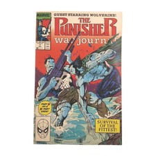 Punisher War Journal #7 VF+ Marvel Comics 1989 Lee Wolverine -Buy 5 Get 1 FREE