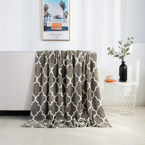 Luxury Velvet Super Soft Light Weight Blanket Prints Fleece Year Round Home D... - Picture 8 of 8
