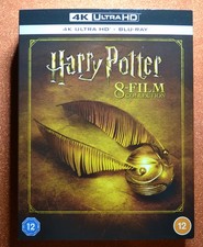 New & Sealed Harry Potter  8-film Collection 4K + Blu-ray *READ*
