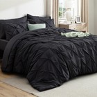 Bedsure King Size Comforter Set Black - Bed in a Bag Bedding King, 04 - 