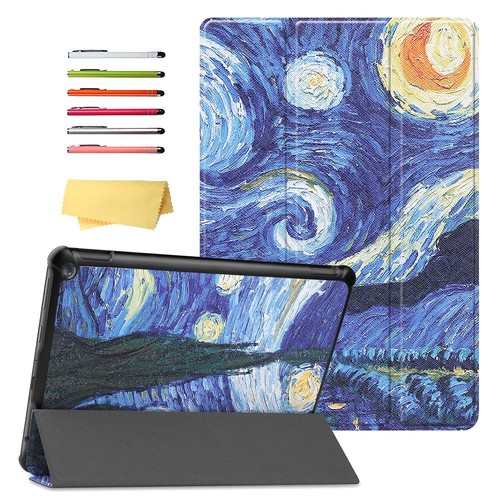 Folio Case for Amazon Kindle Fire HD 10/10 Plus (only Fits 11th Generation, 2...