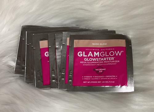 12 x GlamGlow GLOWSTARTER Mega Illuminating Moisturizer NUDE GLOW ~ Gesamt 0,6oz