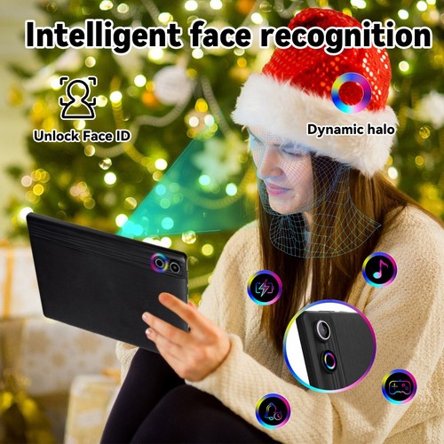 2025 Android 14 Tablet 64GB ROM (1TB TF) 10 inch WiFi 5000mah Dual Camera Black - Picture 12 of 18