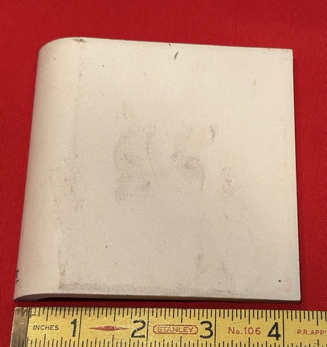 1 pc. Gloss Texas Yellow: 4-1/4" Cove-Base Ceramic Tile, Made in USA, New Stock - Picture 2 of 17
