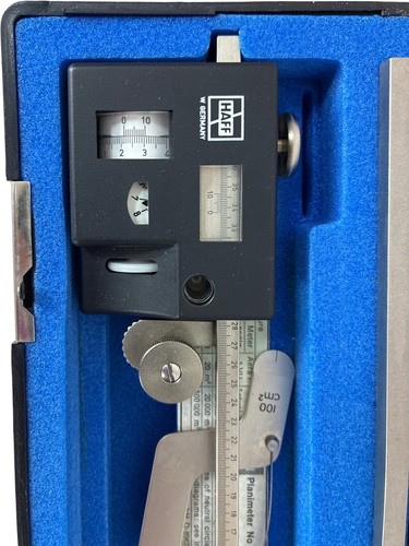 HAFF Planimeter No 313E Ingenieurmessgerät West Germany - Bild 2 von 9