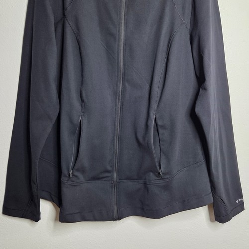 Spyder Active Damenjacke XL durchgehender Reißverschluss neu mit Etikett schwarz sportlich NEU - Bild 3 von 12