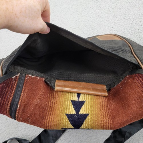 Pendleton Messenger Bag Harding Pattern Woolen Mills Wool USA - Picture 10 of 18