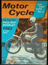 Motor Cycle 27 May 1965. Unnamed. Contains Illustrations