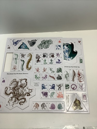 Steve Jackson The Fantasy Trip - Death Test | Counters | Cards | Pads | Dice - Picture 9 of 11