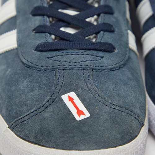 ADIDAS Gazelle Men's Blue/White SIZE 8 Trainers - Picture 2 of 6