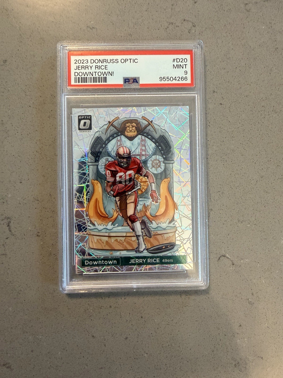 2023 Panini Donruss Optic - Downtown Jerry Rice #D-20