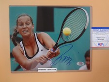 DOMINICA CIBULKOVA TENNIS SUPERSTAR PLAYER AUTOGRAPH PHOTO 8 X 10 PSA COA