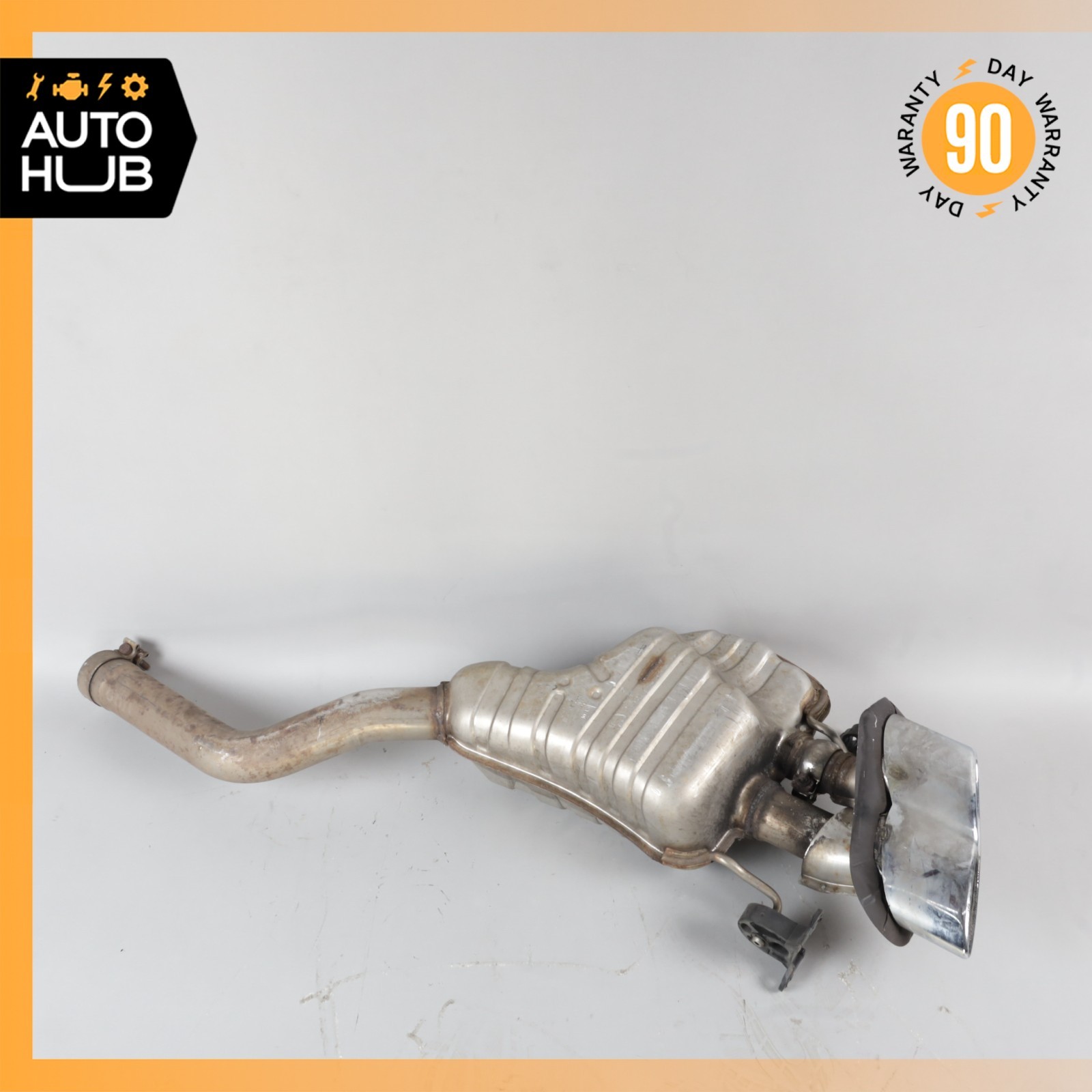 13-17 Bentley Continental GTС 4.0L V8 Left Exhaust Muffler 3W0253611P OEM 32k