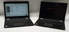 Lot (2) Lenovo ThinkPad Yoga 260 TOUCH i5-6300U@2.40 8GB/128GB M.2 No OS GE218!*