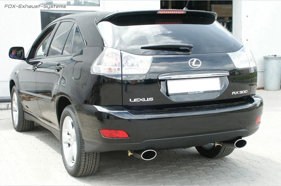 Acero Duplex Escape Deportivo Lexus Rx 300 350 Tipo XU3 Bj.03-09 Cada 140x90mm - Imagen 2 de 4