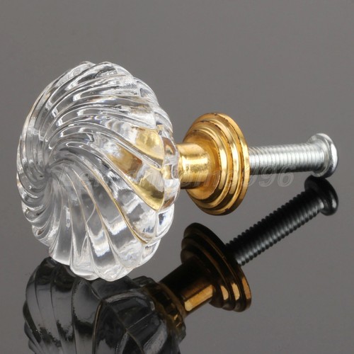 Luxury Transparent Acrylic Cabinet Knob Drawer Door Crystal Pull Handle Hardware - Picture 32 of 39