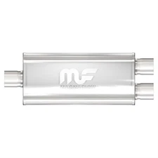 MagnaFlow 12278 Muffler 3" Inlet/Dual 2.25" Outlet Stainless Steel Natural Each