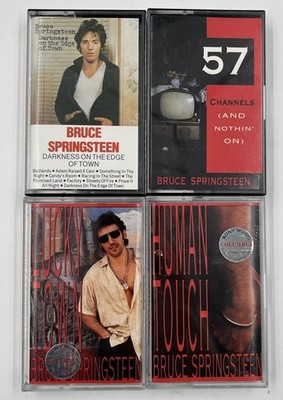 Bruce Springsteen Kassetten 4 MC Set Human Touch Tunnel of Love Top Zustand