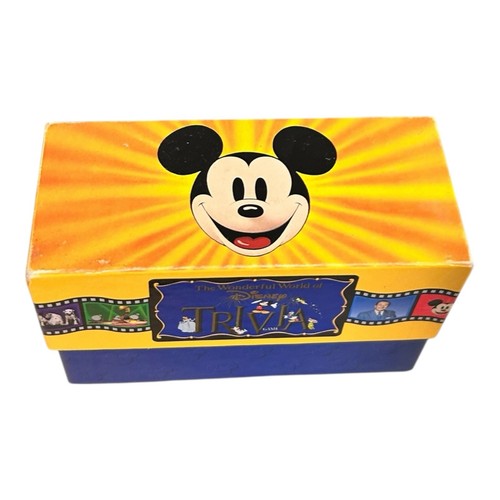 The Wonderful World of Disney Trivia Game 1997 Replacement Cards Trivia Mickey - Picture 5 of 8