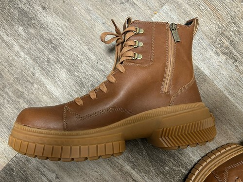 Sorel Ona Ave Damenstiefel Spitze wasserdicht NL5141-243 Samt hellbraun Gummi 2 Größe 12 - Bild 10 von 14