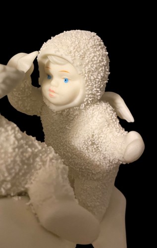 Dept. 56 Snowbabies Can I help too Limited Ed #11,914/18,500 1992 NEW Condition - Picture 2 of 20