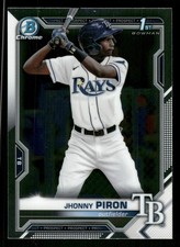 Jhonny Piron Rookie RC 2021 Bowman Chrome #BCP-239 Card TCCCX