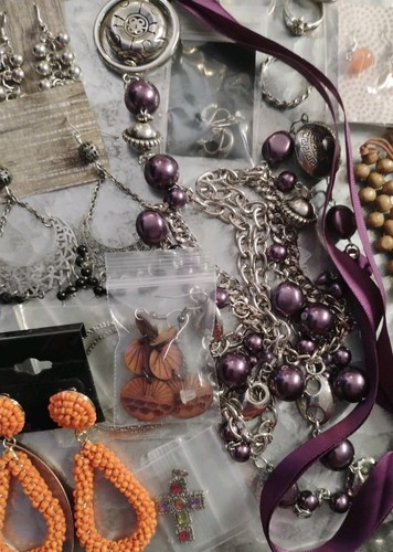 BOHO VIBE Lot ✨ALL WEAR✨ Mixed Lot of Jewelry w/Sterling Earrings, Vtg To Now! - Picture 4 of 11