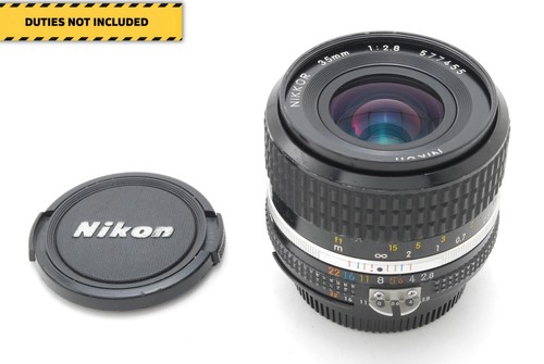 [MINT] Nikon Nikkor 35mm f/2.8 Ai-s Wide Angle Tested From JAPAN - Picture 11 of 24
