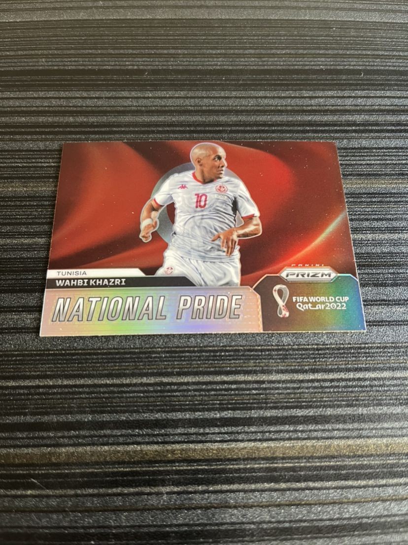 2022 Panini Prizm World Cup National Pride Wahbi Khazri Tunisia #27