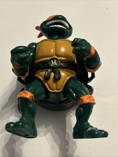 Playmates 1991 TMNT Talkin Michelangelo Authentic & Vintage Figure