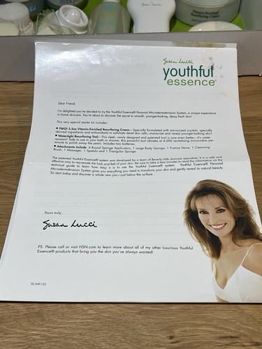 Susan Lucci Youthful Essence NEW Resurfacing Tool Kit Microdermabrasion 15 Piece - Picture 20 of 23