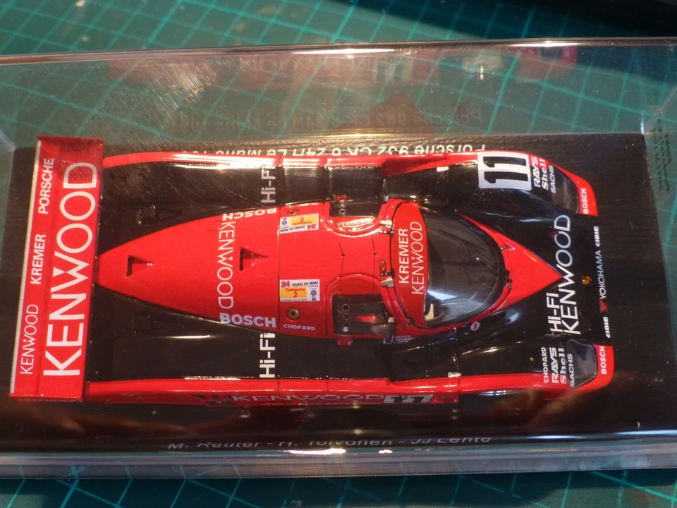 Spark S9885, Porsche 962 CK 6 N° 11 24H Le Mans 1991 , 1:43, neu - Bild 4 von 4