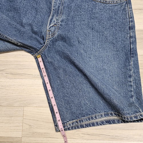 Pantaloncini jeans uomo Levi Strauss taglia 34 vestibilità ampia firma vintage 1873 - Foto 5 di 9