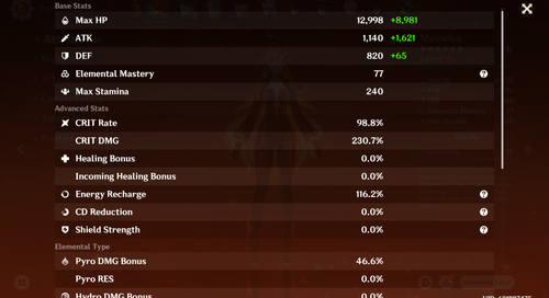 Genshin Impact AR 60 America Server - Varessa - Mavuika - Hu Tao C2 - 130 WISHES - Picture 16 of 24