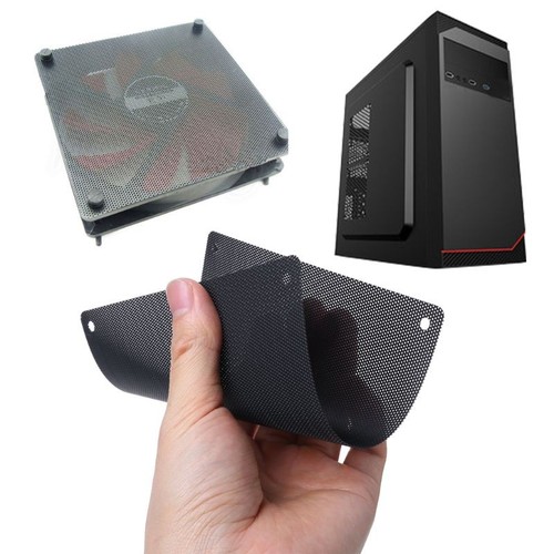 Computer Chassis Fan Dust Filter Mesh PVC Computer PC for Case Fan Dust Proof Fi - Afbeelding 5 van 8