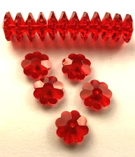 Swarovski Crystal 12mm (144 pcs) Lt. Siam #3700 (LARGE FP)