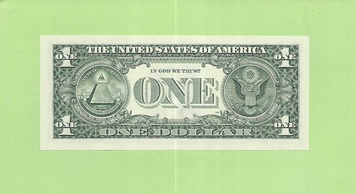 2001 ..UNCIRC $1 J 2930 1751 B .... 2001 $1 J-B NICE NOTE FRN - Picture 2 of 2