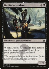Magic the Gathering MTG Dutiful Attendant Dragons of Tarkir DTK 099/264 C NM/M