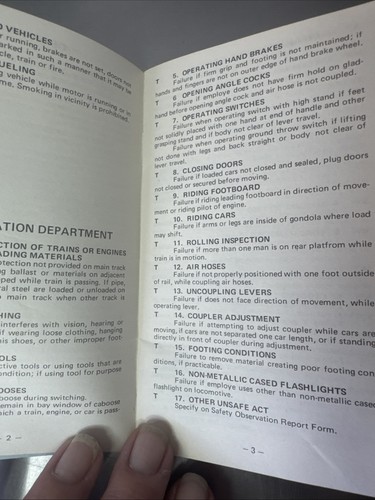 Southern Pacific Railroad Erinnerungsstücke Broschüren und Führer Posten von 4 gemischten Jahren - Bild 5 von 24